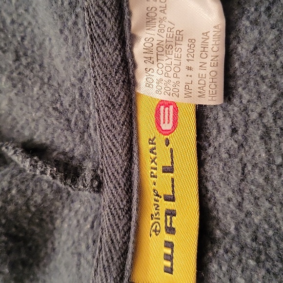 Disney Wall E green zip up hoodie - Picture 3 of 5